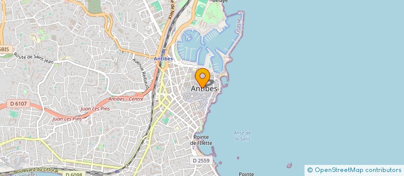 localisation de l'entreprise CI LE RIVIERA  ANTIBES
