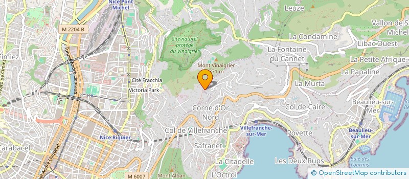 localisation de l'entreprise CI LE VINAIGRIER à NICE