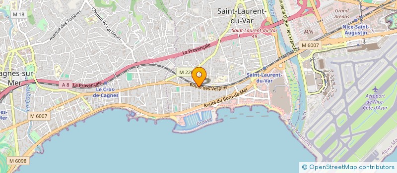 localisation de l'entreprise CI LES VESPINS à SAINT-LAURENT-DU-VAR