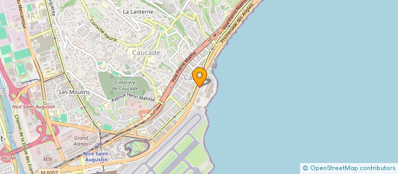 localisation de l'entreprise CI OISEAU BLEU à NICE