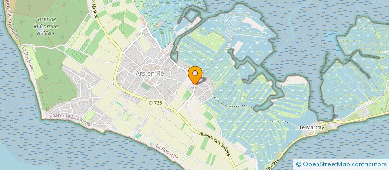 localisation de l'entreprise CI RE PONCE ATOUT  ARS-EN-RE