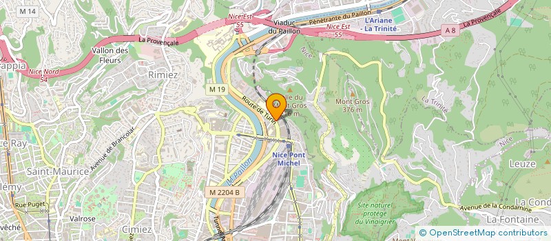 localisation de l'entreprise CI RESIDENCES DE NICE à NICE