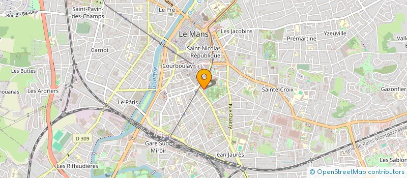 localisation de l'entreprise CI SCMI  LE MANS