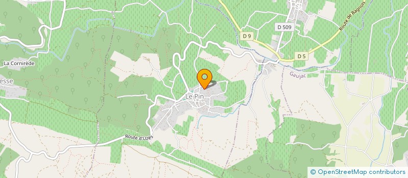 localisation de l'entreprise CI2R à LE PIN
