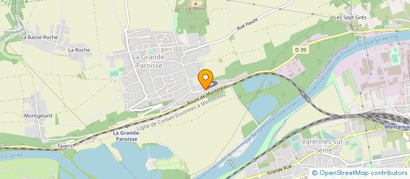 localisation de l'entreprise CI6NET.MARLUCK AFFAIRES  LA GRANDE-PAROISSE