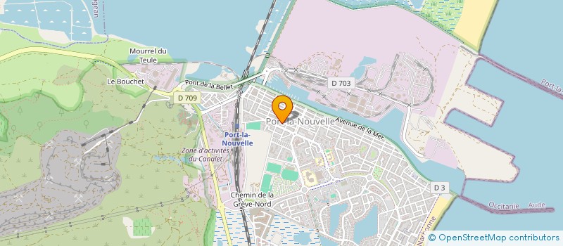 localisation de l'entreprise CIA  PORT-LA-NOUVELLE