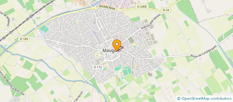 localisation de l'entreprise CIA ELEC  MAUGUIO