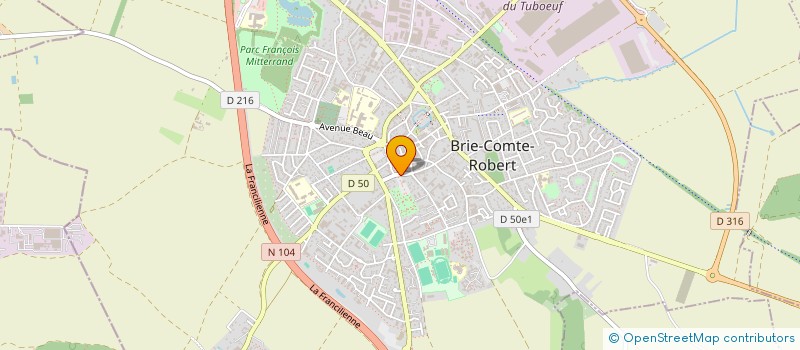 localisation de l'entreprise CIA ELECT à BRIE-COMTE-ROBERT