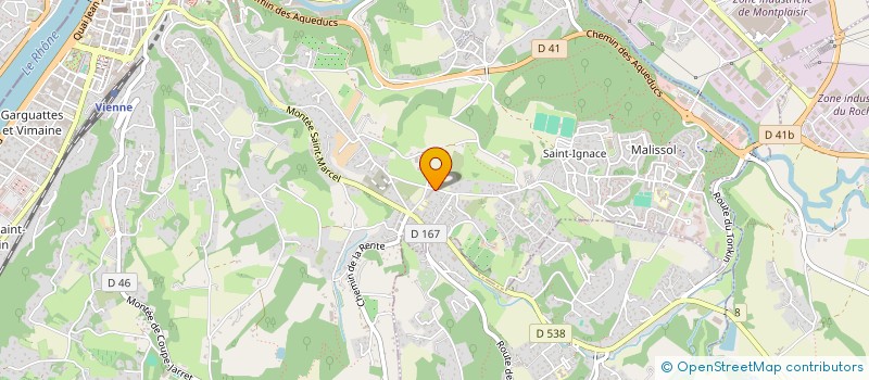 localisation de l'entreprise CIA2  VIENNE