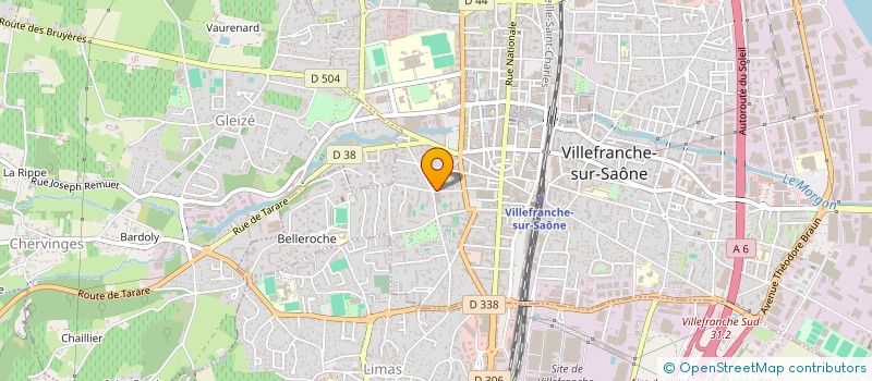 localisation de l'entreprise CIA69 à VILLEFRANCHE-SUR-SAONE