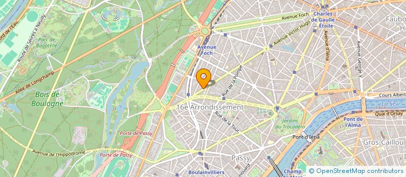 localisation de l'entreprise CIACF  PARIS