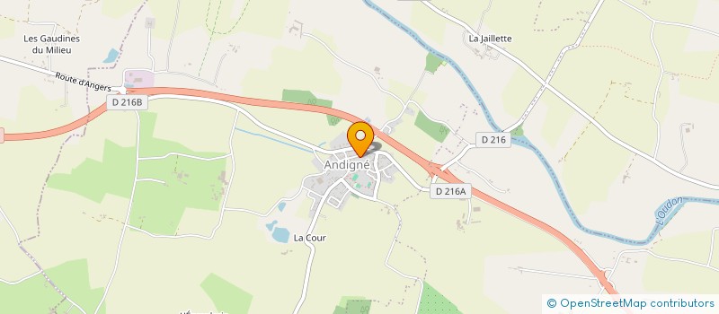 localisation de l'entreprise CIAD à LE LION D'ANGERS