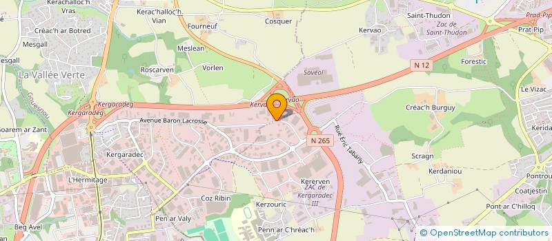 localisation de l'entreprise CIALE à GOUESNOU