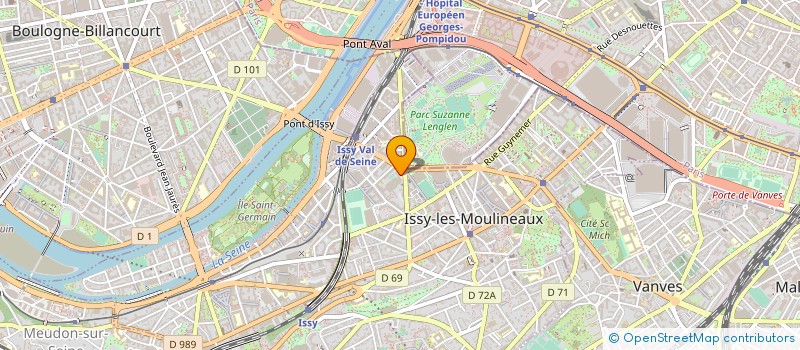 localisation de l'entreprise CIALE PRODUITS ALIMENTAIRES à ISSY-LES-MOULINEAUX