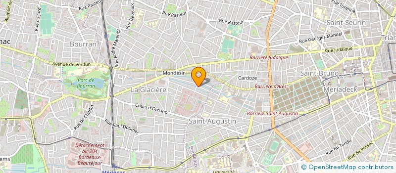 localisation de l'entreprise CIALFI  MERIGNAC