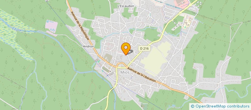 localisation de l'entreprise CIALMA  MIOS