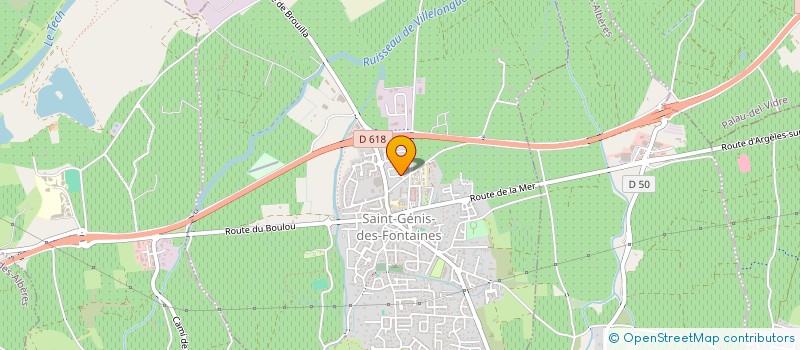 localisation de l'entreprise CIALYNE  SAINT-GENIS-DES-FONTAINES