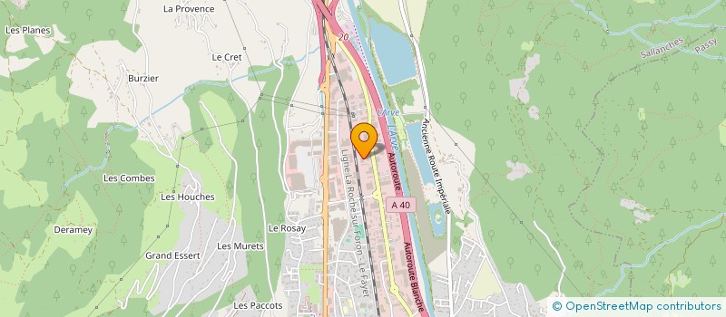 localisation de l'entreprise CIAM à SALLANCHES