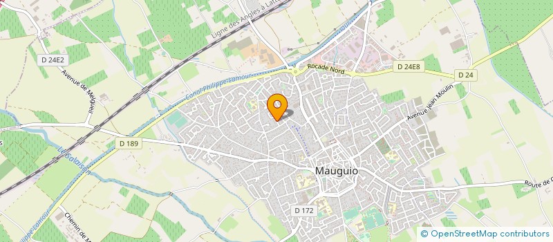 localisation de l'entreprise CIAM 34 CARROSSERIE INDUSTRIELLE ATELIER MOBILE  MAUGUIO