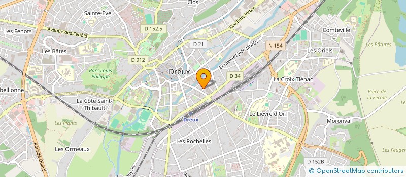 localisation de l'entreprise CIAM à DREUX