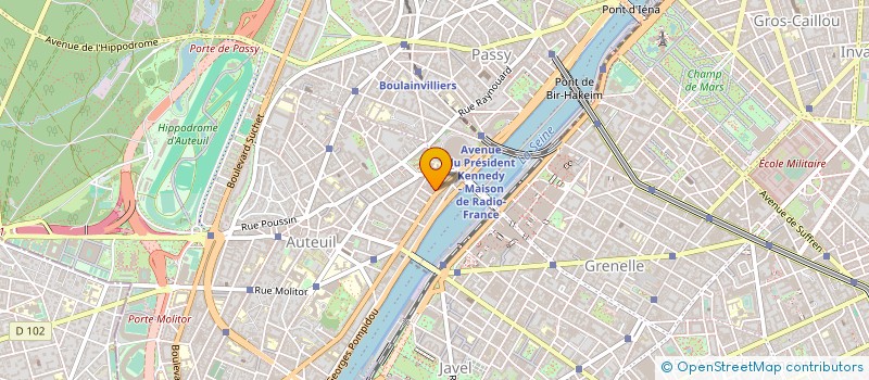 localisation de l'entreprise CIAM (CINEMA AUDIOVISUEL MULTIMEDIA) à PARIS
