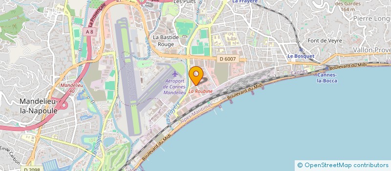 localisation de l'entreprise CIAM GROUP à CANNES