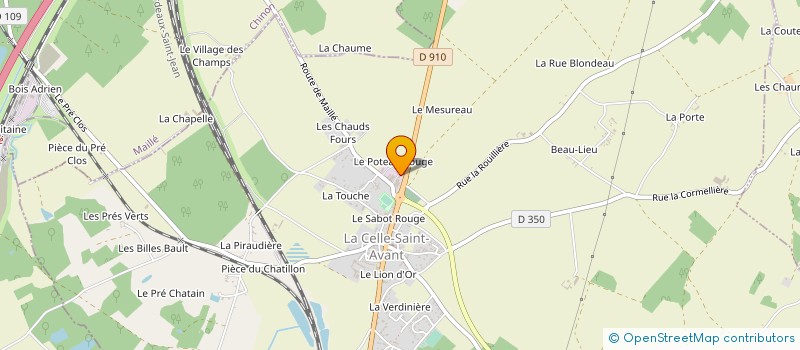 localisation de l'entreprise CIAM PACK à CHAMBRAY-LES-TOURS