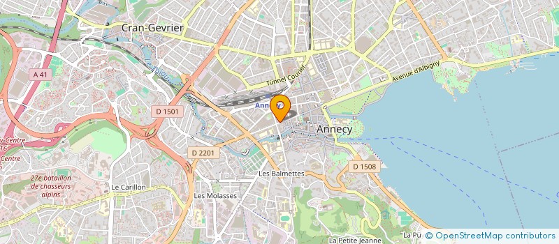 localisation de l'entreprise CIAO à ANNECY