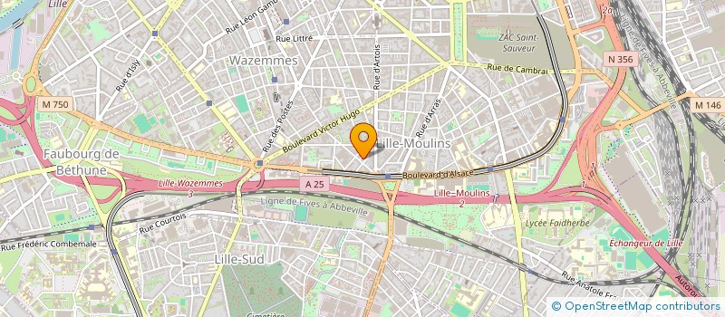 localisation de l'entreprise CIAO CHAOS à LILLE