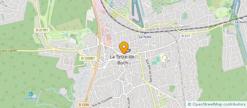 localisation de l'entreprise CIAO DISTRIBUTION  LA TESTE-DE-BUCH