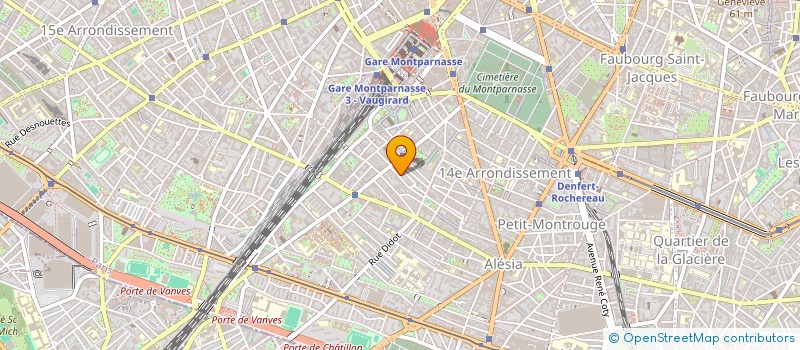 localisation de l'entreprise CIAO MICHEL  PARIS