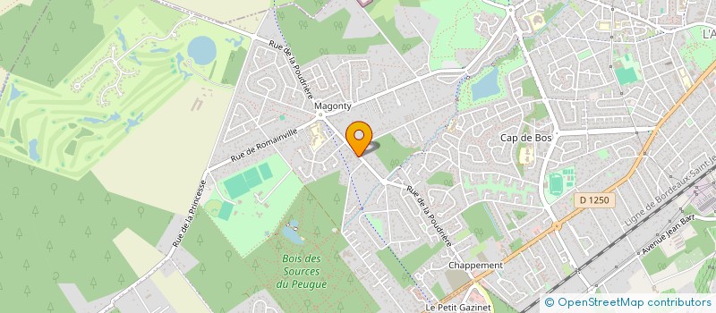 localisation de l'entreprise CIAP à PESSAC