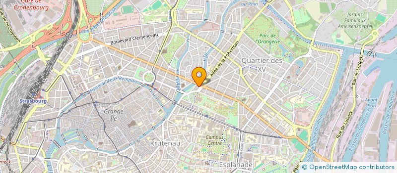 localisation de l'entreprise CIAP INVEST à STRASBOURG