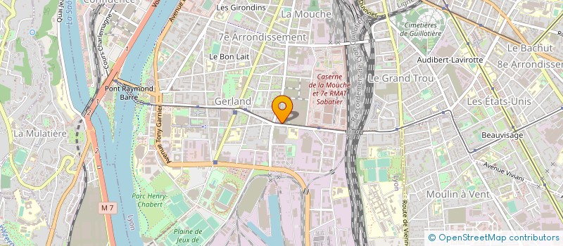 localisation de l'entreprise CIAPEM SA à LYON