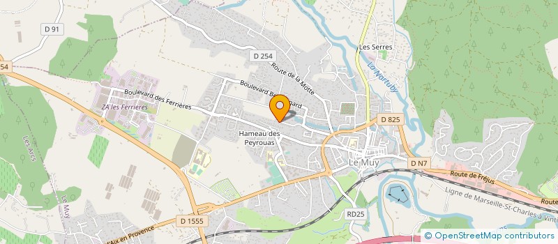 localisation de l'entreprise CIAPPARA à LE MUY