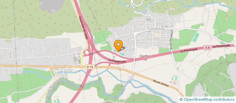 localisation de l'entreprise CIAR COURTAGE  COUDOUX