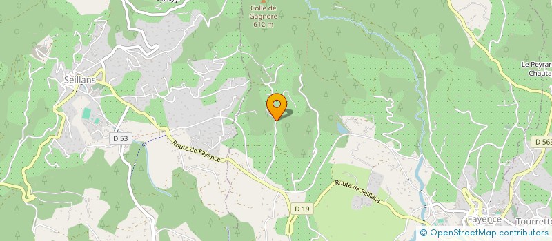 localisation de l'entreprise CIARABELLI BTP  FAYENCE