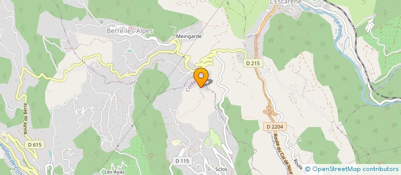 localisation de l'entreprise CIARAPICA ET FILS à CONTES