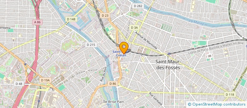 localisation de l'entreprise CIARNENTUNU HOLDING à SAINT-MAUR-DES-FOSSES