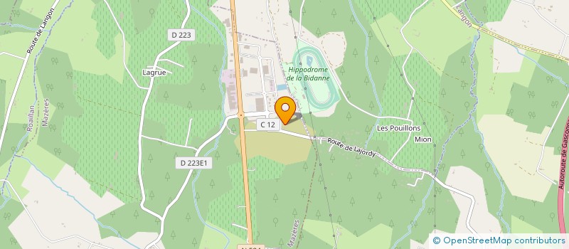 localisation de l'entreprise CIAS DE LA CDC DU SUD GIRONDE à MAZERES