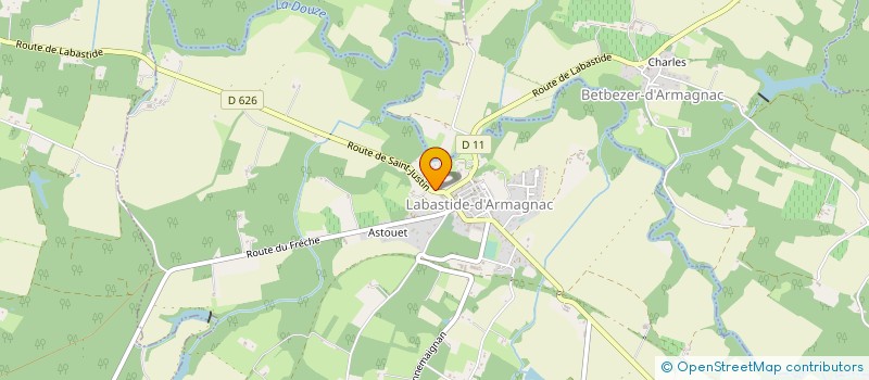 localisation de l'entreprise CIAS DES LANDES D ARMAGNAC à LABASTIDE-D'ARMAGNAC