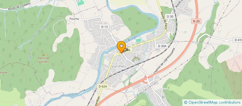 localisation de l'entreprise CIAS L'AGGLO FOIX-VARILHES à VARILHES