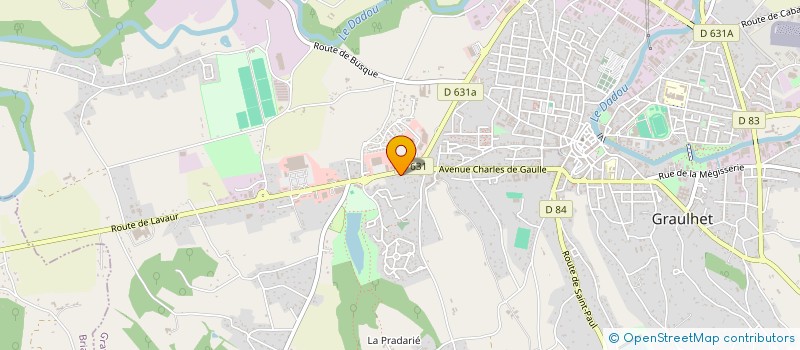 localisation de l'entreprise CIATIT à GRAULHET