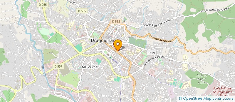 localisation de l'entreprise CIAUSU BENHAMOU BOUHARBA MALUSKI à DRAGUIGNAN