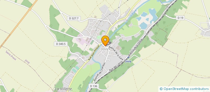 localisation de l'entreprise CIAVARELLA-BOHARD à JOUY