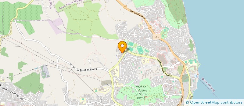 localisation de l'entreprise CIAVOLINO MICHAEL  MARTIGUES