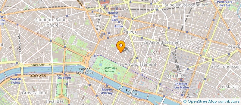 localisation de l'entreprise CIB (COMMERCE INTER BRANCHES) à PARIS