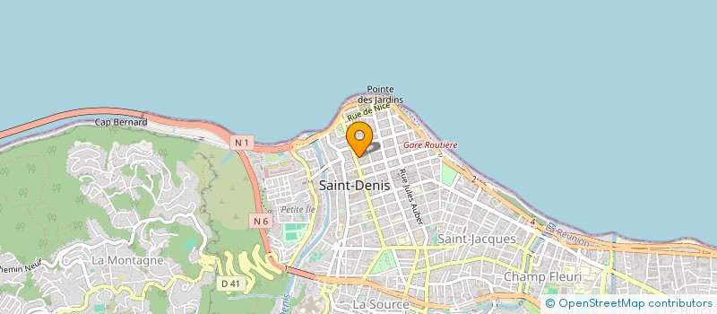 localisation de l'entreprise CIB GESTION à SAINT-DENIS