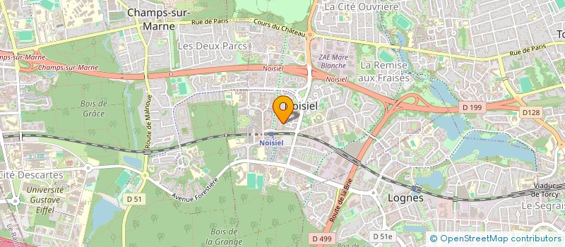 localisation de l'entreprise CIB SECURITE PRIVEE à NOISIEL