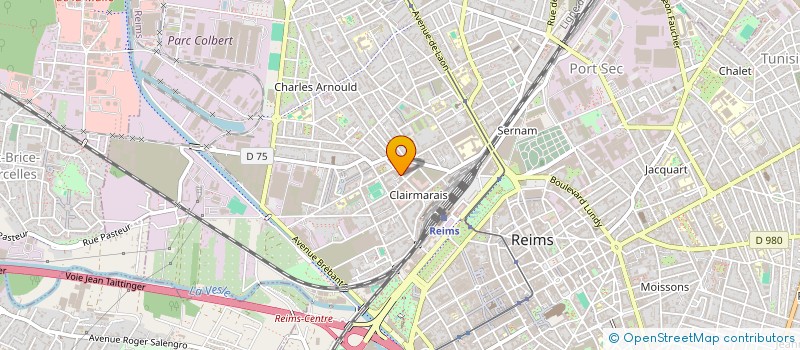 localisation de l'entreprise CIBA INDUSTRIES  REIMS